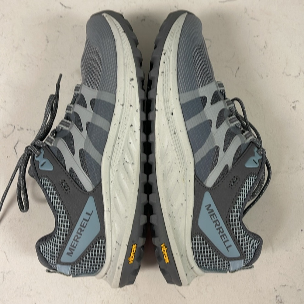 Merrell Antora 3 Hiking Shoes for Ladies Highrise Blue & Grey Size 9.5 J067600 - Picture 8 of 17